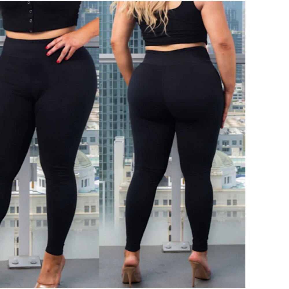 Plus Size Tummy Control Wide Waistband One size yoga pant Active Leggings Y2K